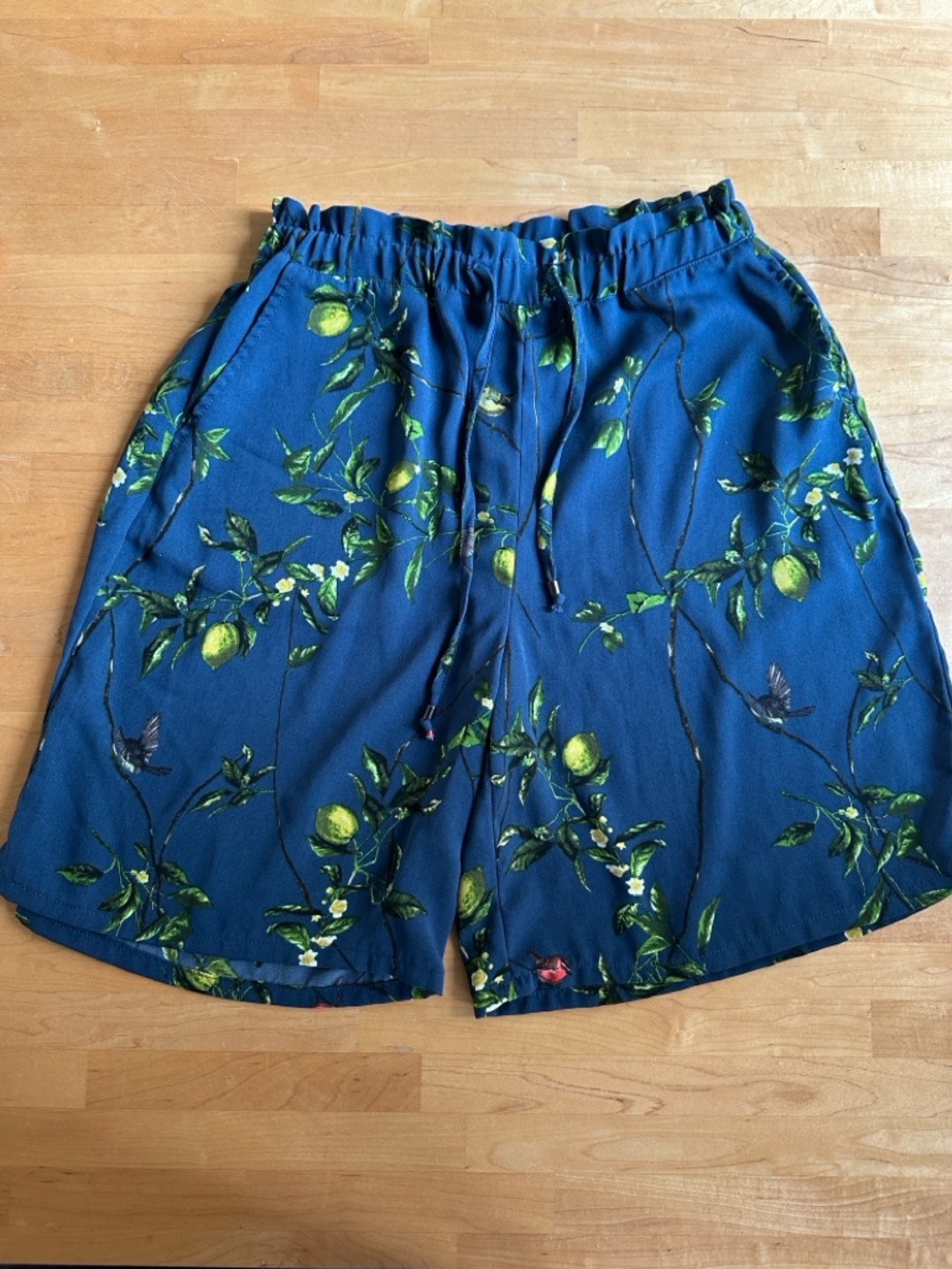 ANTHROPOLOGIE Lemon Print Shorts